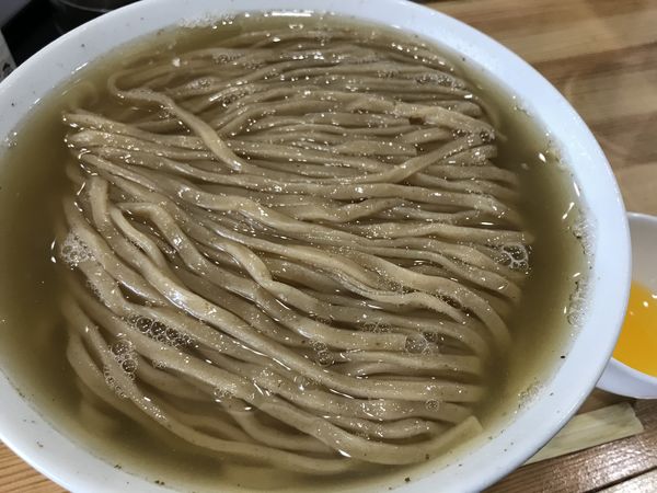 「ひやきり 大盛 1,100円 〆ごはん 50円」@らーめん 桐麺 本店の写真