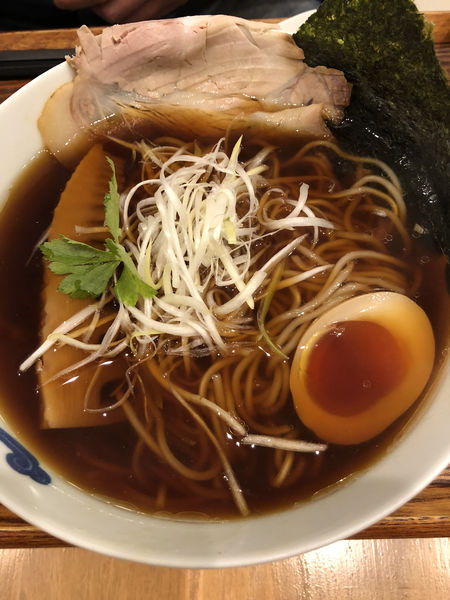 「追い鯖そば」@麺屋 猪一 離れの写真