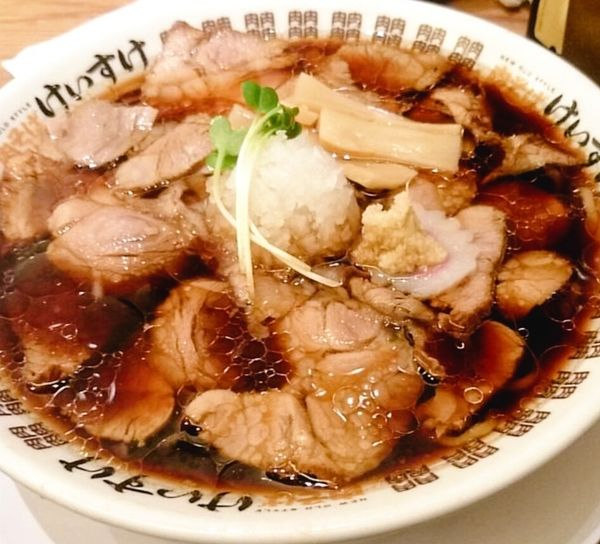 「肉そば醤油」@NEW OLD STYLE 肉そば けいすけの写真