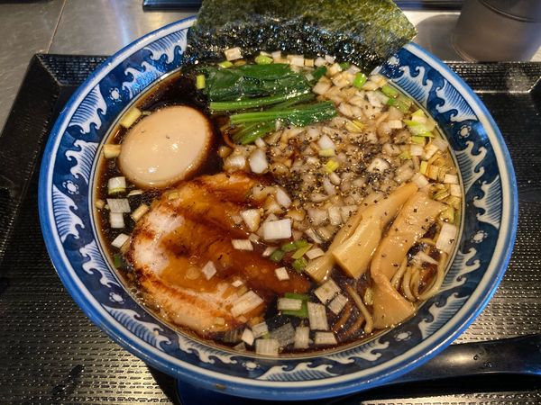 「たまり醤油ラーメン」@麺匠 佐蔵 FUBUKIの写真