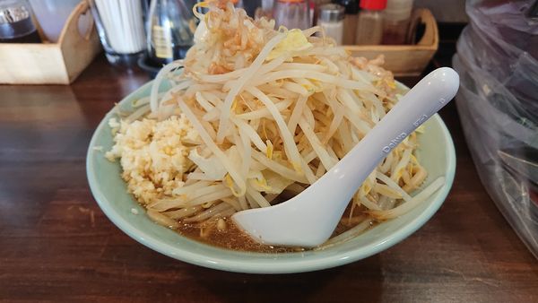 「G系ラーメン豚一枚300g」@中華そば 伸 Chinese-style noodle NOBUの写真