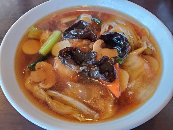 「牡蠣入り五目汁そば」@大宅門の写真