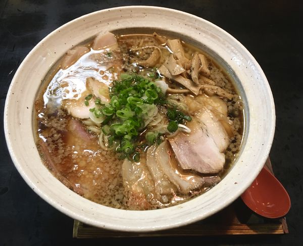 「焦がし美豚背脂(980¥)」@麺栞 みかさの写真