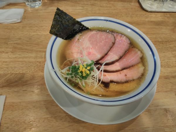 「チャーシュー中華そば（塩）」@手打式超多加水麺 ののくらの写真