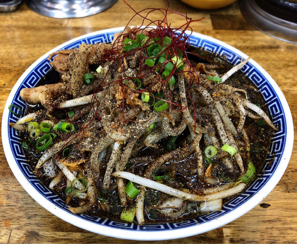 「【限定】丸めブラックPart 4 (並)」@中華蕎麦 丸め 東久留米店の写真