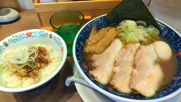 「特製煮干醤油ラーメン」@凌駕IDEA 長野店の写真