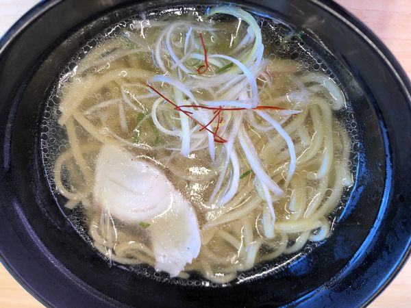 「海神　魚介に超惚れ込んだ塩ラーメン」@スシロー 川崎水沢店の写真