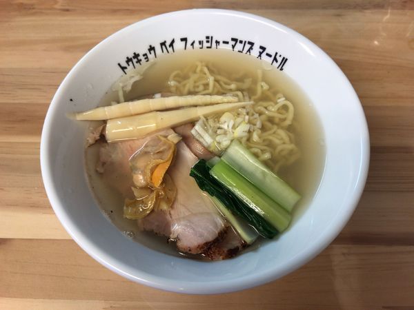 「潮らぁ麺」@Tokyo Bay Fisherman's noodleの写真