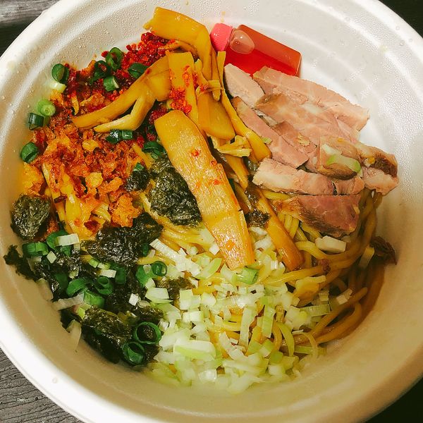 「【テイクアウト限定】きおたんの油そば」@らーめん木尾田の写真