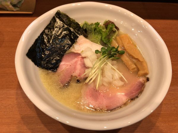 「濃厚鶏白湯らーめん」@麺屋 鶏いちの写真