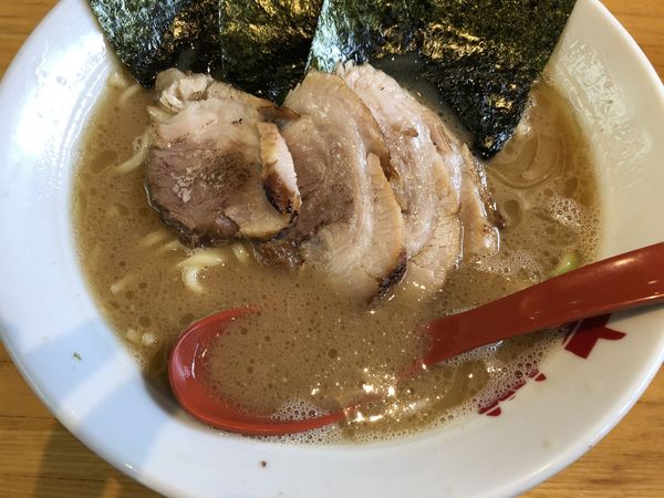 「チャーシューメン中盛　固め濃いめ」@ラーメン大桜 川崎平店の写真