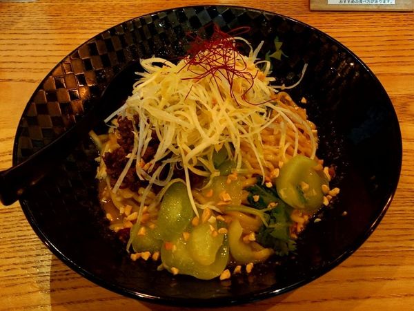 「アジアン濃厚まぜそば」@四川担々麺 どういうわけで、の写真