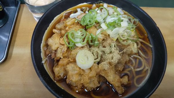 「げそ天そば(¥460)」@天亀そば 神田店の写真