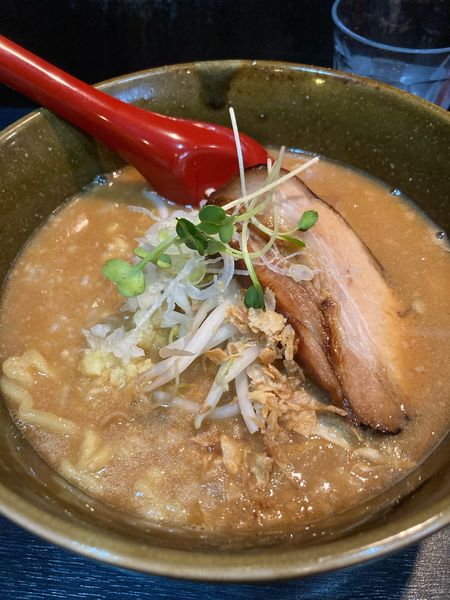 「濃厚味噌ラーメン」@濃厚味噌らーめん ぶるんちょの写真