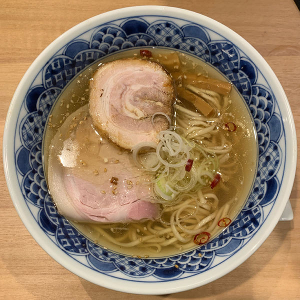「塩そば」@中華蕎麦 時雨 コレットマーレ桜木町店の写真