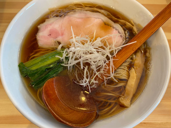 「秋刀魚醤油らあめん」@らあめん 常護の写真