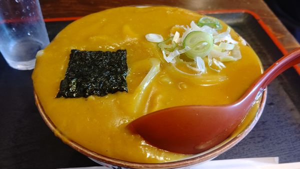 「カレーうどん800円」@根岸屋の写真
