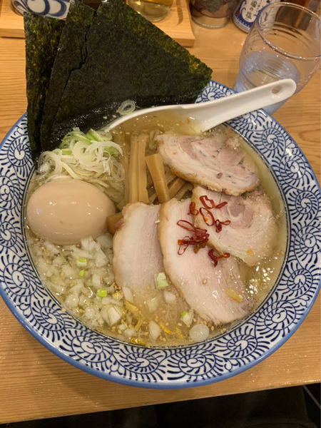 「特製塩ラーメン」@中華そば 笑歩の写真