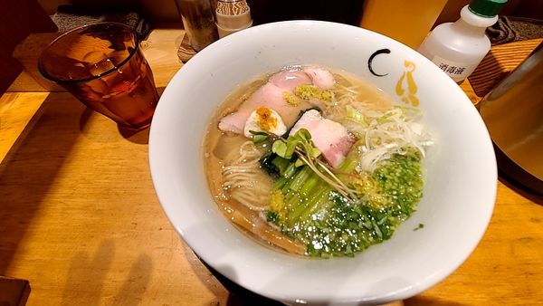 「限定 潮」@SOBAHOUSE 金色不如帰 新宿御苑本店の写真