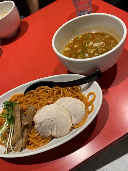 「味噌つけ麺（赤麺）」@つけめん工房 浅草製麺所の写真