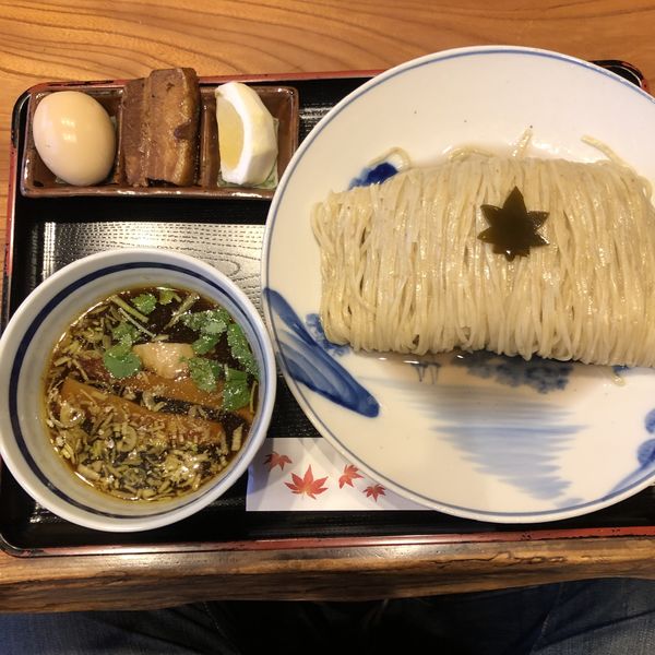 「特製つけそば大￥1150+角煮飯￥350」@食煅 もみじの写真