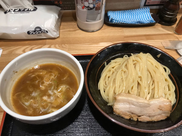 「つけ麺（中）300g」@麺屋 睡蓮の写真