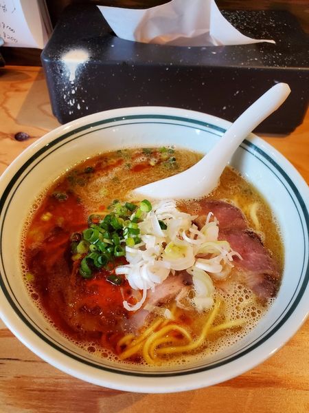 「MONDAY　RAMEN 辛魚介豚骨そば」@麺尊RAGE RENEGADESの写真