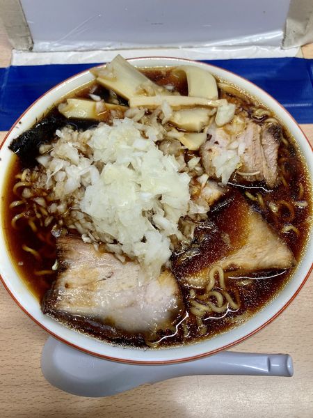 「ラーメン＋薬味」@梅乃家の写真