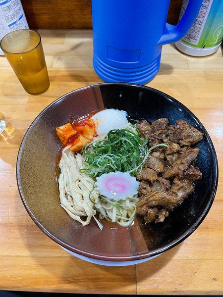「醤流油そば（煮干し油）1000円」@河内の中華そば 醤の写真