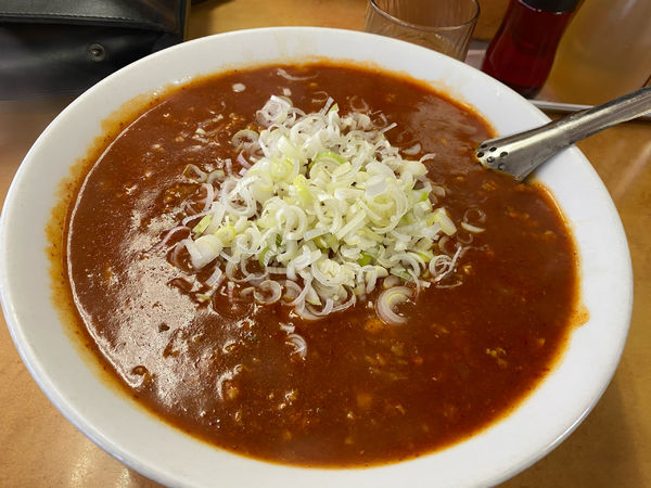 「担々麺５辛中盛り＋サービスライス1,000円」@麺処 池田の写真