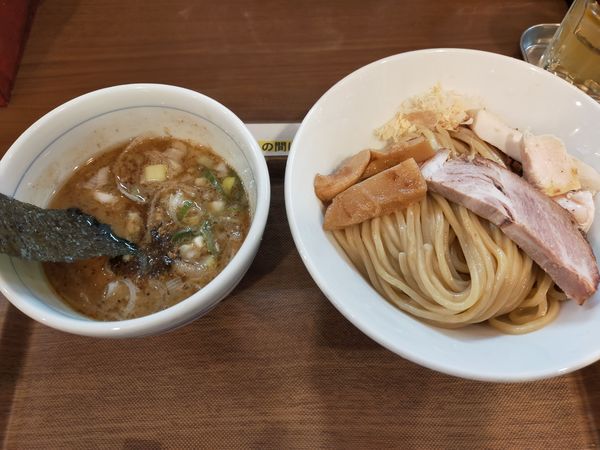 「大山鶏のつけめん」@つけめん さなだの写真