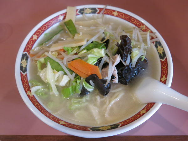 「タンメン：820円」@手造りラーメン 鶴の写真