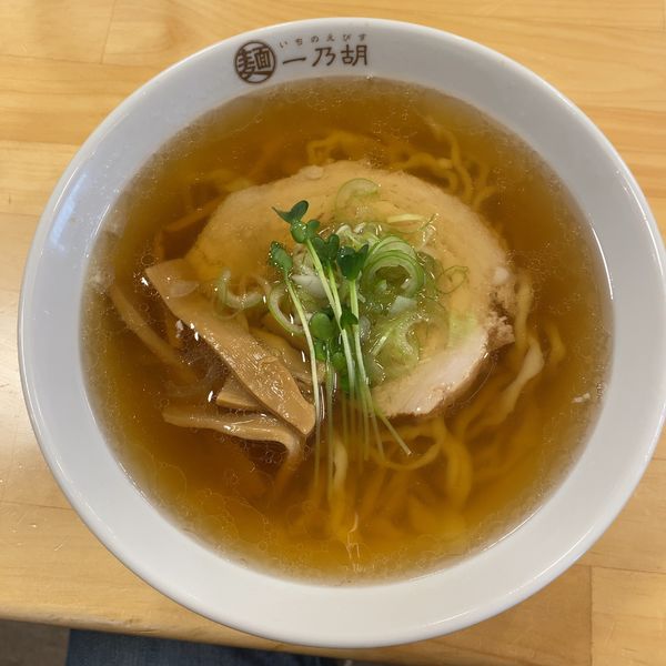 「らーめん640円」@一乃胡の写真