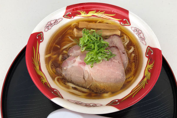 「鶏醤油らぁめん750円」@麺処 青野 ちちぶ道の駅店の写真