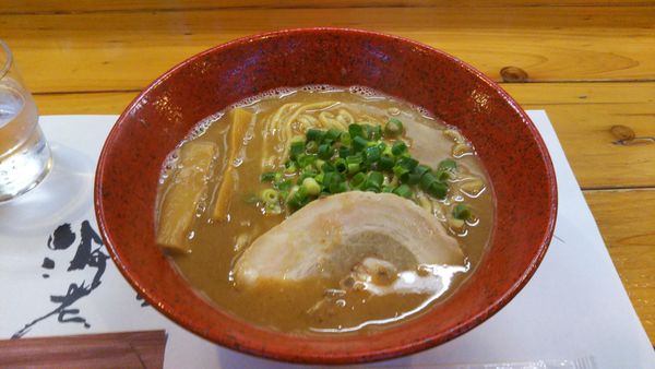 「雲丹そば」@活龍 海老蟹専門 甲殻堂の写真