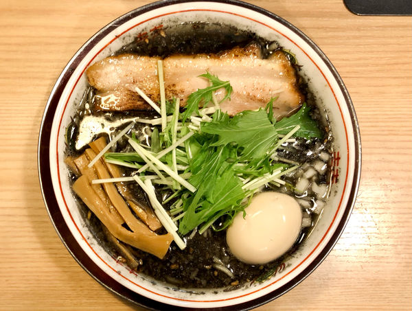 「★＜ラーメンWalker東京2021プレミアム限定麺＞烏賊れたベ」@煮干そば 流。の写真