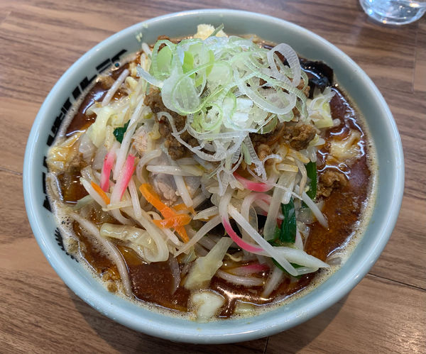 「麻辣味噌タンメン ￥950」@飯村製作所の写真