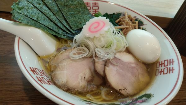 「特製　煮干しそば」@麺庵 大和の写真