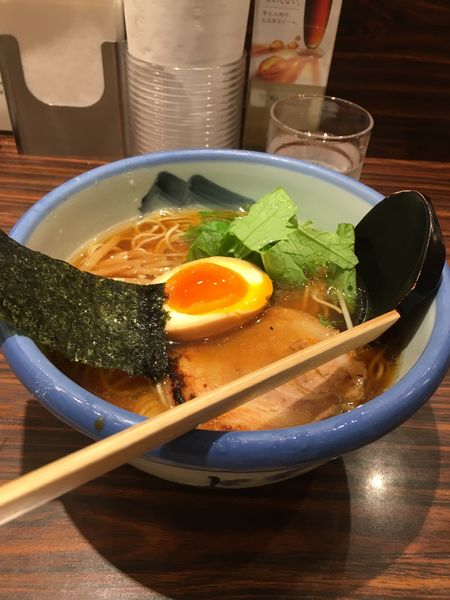 「柚塩ラーメン」@AFURI 横浜ジョイナス店の写真