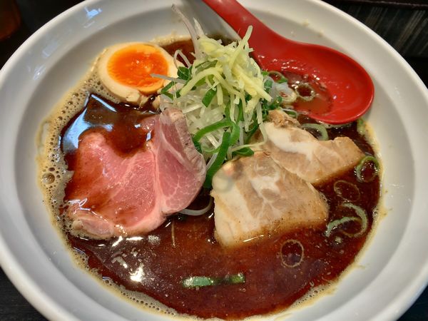 「【期間限定】煮干しらーめん」@麺匠 むさし坊 武蔵浦和本店の写真