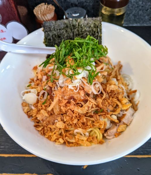 「冷やし塩油そば　900円」@塩そば 桑ばらの写真