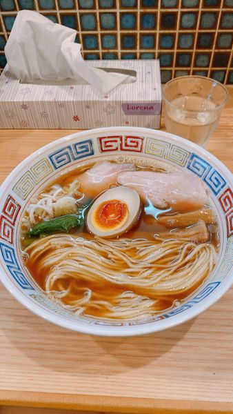 「中華そば」@ほっこり中華そば もつけの写真