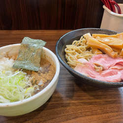 つけ麺中盛＋メンマ、ネギ増し