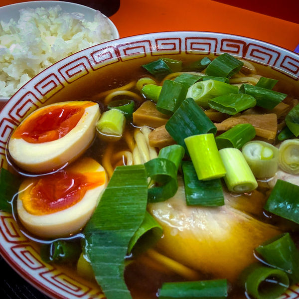 「中華そば(Aセット)」@麺屋7.5Hz+ 梅田店の写真