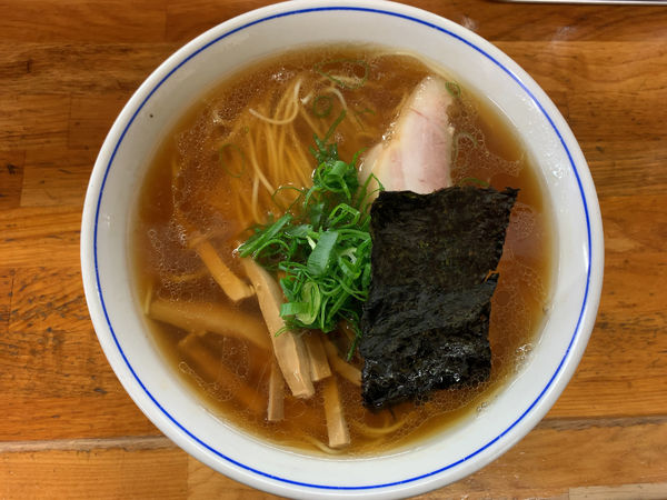 「醤油ラーメン（豚バラ）800円」@支那そば 福々亭の写真