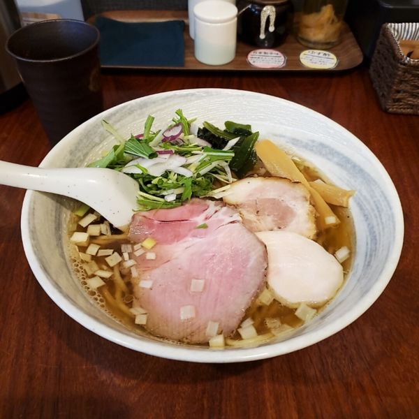「いりこそば」@讃岐ラーメン 香麦の写真