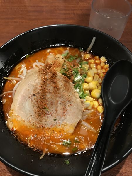 「【限定】辛シビ麺」@らーめん みそ膳 丸の内店の写真