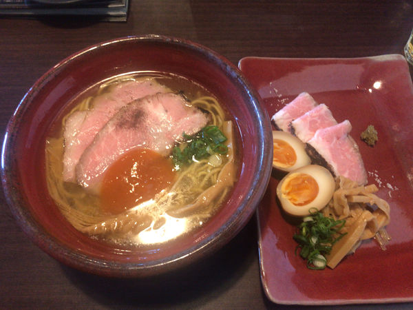 「梅花らーめん（1000円）」@梅花亭の写真