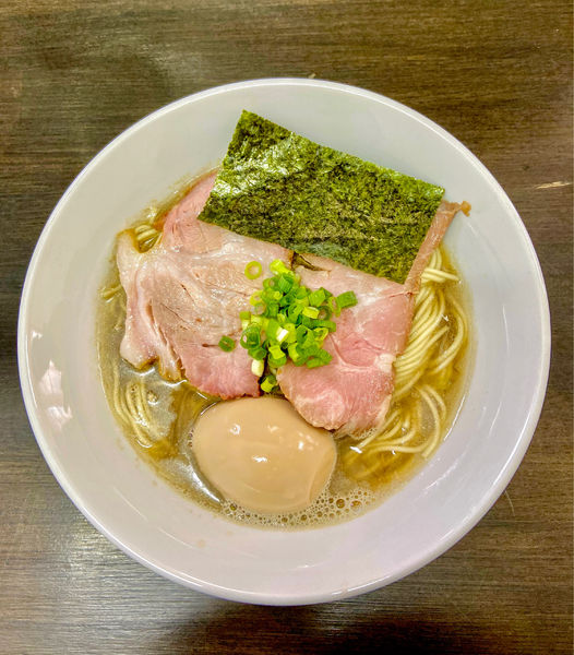 「中華ソバ + 味玉」@三和 中華ソバ店の写真