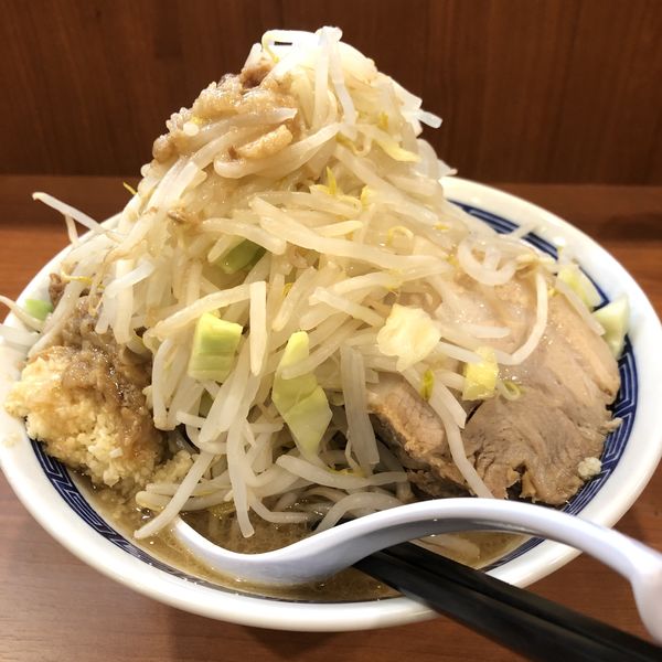 「ラーメン 大 ￥850」@びんびん豚 坂戸店の写真